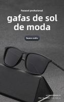 Gafas De Sol Polarizadas Para Hombres Lentes De Material TAC Marco De TR-90 Estilo Rectangular Accesorio De Gafas De Moda - details 0