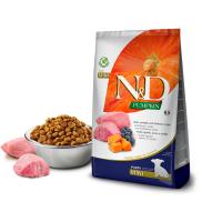 FARMINA N&D DOG PUMPKIN MINI CORDERO 7 Kg. Pienso para perros de razas pequeñas con delicioso cordero, calabazas y arándanos. Sin cereales y croquetas adaptadas a la madíbula - details 0