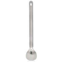 Cuchara Larga De Titanio Lixada Con Olla Pulida Para Alimentos Portátil Para Camping Picnic Y Viajes Sin Plegado Material De Aluminio - details 8