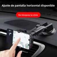 Soporte Universal Para Teléfono Móvil 360° Para Parabrisas De Coche Soporte De Mesa De Coche Adhesivo Para iPhone 17 16 15 Samsung Xiaomi - details 3