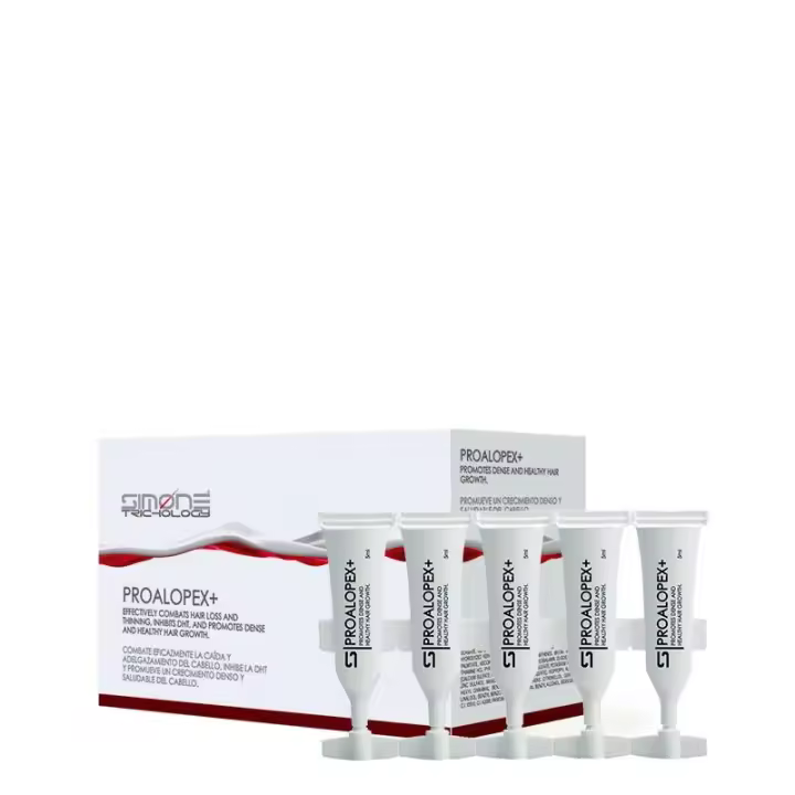 Simone Trichology PROALOPEX+ 20 x 5ml solución innovadora para tratar la Alopecia Androgénica y mejorar el injerto capilar - 1