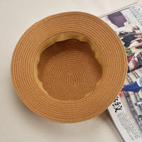 Sombrero De Paja Con Lazo COKK Panama Para Mujer Casual Verano Protección Solar Banda Ancha Sombreros De Playa Unisex - details 13