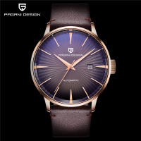 Reloj Mecánico PAGANI DESIGN Para Hombre Resistente Al Agua De Acero Inoxidable Deportivo Y De Moda Con Display Sin Números Corona a Prueba De Agua Y Cierre Push Button Hidden Clasp - details 30