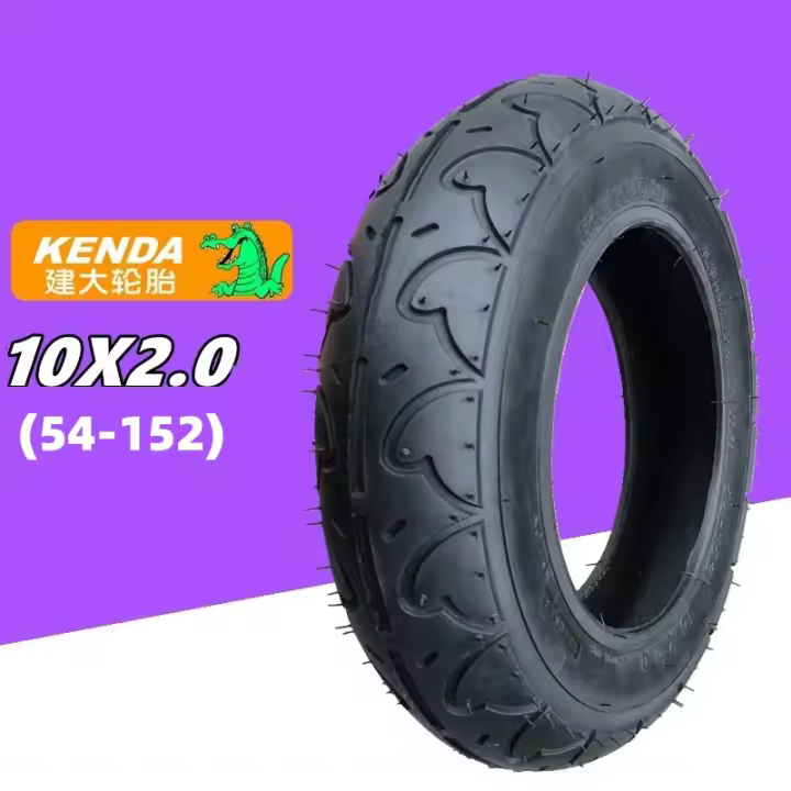 Pneumático KENDA Para Scooter Eléctrico 10x2.0 (54-152) / 12-1/2*1.75*2-1/4（47-203) Compatible Con Bicis Infantiles - 1