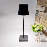 Lámpara De Mesa LED Recargable Sin Cable Para Hotel Con Toque Y 3 Colores Luz Ambiental Creativa Para Camastro Decoración Exterior Bar - details 8