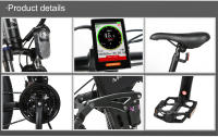 Samebike Radios de lo26-II-FT-YD Rueda 48v14ah plegable Bicicleta Eléctrica de Montaña con Bathería de Lithium de 21 velmodades - details 18