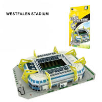 Puzzle 3D De Estadios De Fútbol Bernabeu Camp Nou Anfield Juego De Construcción Para Niños Modelo De Edificios Famous - details 9