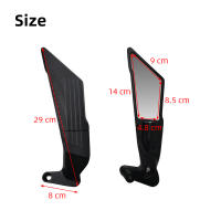 Espejo Lateral Para Motocicleta Honda CB1000R CB650R CB650F CB500 CB300 CB200X CB125 Kit De Winglets Oscuros Accesorios Para Motocicletas - details 25