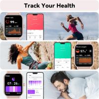 Reloj de 1,95 pulgadas para helbres y Mujeres with Bluetooth Llamadas, Banda de actividad with multideportive Mode with Monitor de frecuencia cardiaco, Sueño, Reloj inteligente resistant to Agua IP67 - details 2