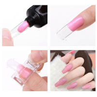 10 Pcs Extensiones De Uñas Falsas De Gel Polímero Para LED Clavos De Construcción Rápida Para Formas De Uñas Y Clips De Uñas - details 3