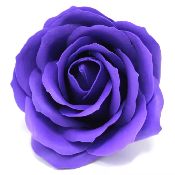 Flor de manualidades deco grande - violeta - Jabón - 1