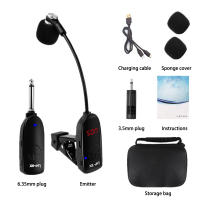 Amplificador De Instrumentos Sin Fiwres Para Saxofón Trompeta Trombón Microfono Wireless Transmisor Receptor Profesional - details 15