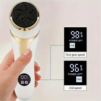 Desbordador De Callos Eléctrico Para Pies Con Masaje 3 Velocidades Diseño Impermeable Pantalla LCD Recargable Batería De Litio - details 1