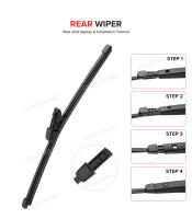 Limpiaparabrisas Trasero 13" Para Seat Leon ST Hatchback 2012-2019 Limpieza De Ventanas Traseras Material De Goma - details 1