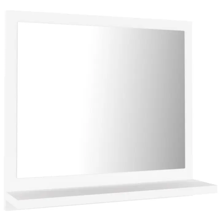 Espejo de baño Madera contrachapada Blanco 40x10,5x37 cm - 1