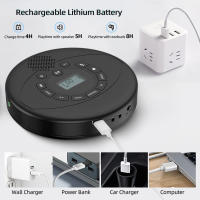 Reproductor De CD Portátil Bluetooth Walkman Con Altavoces Integrados Reproductor CD Recargable Con USB/AUX/Porta De Auriculares - details 5