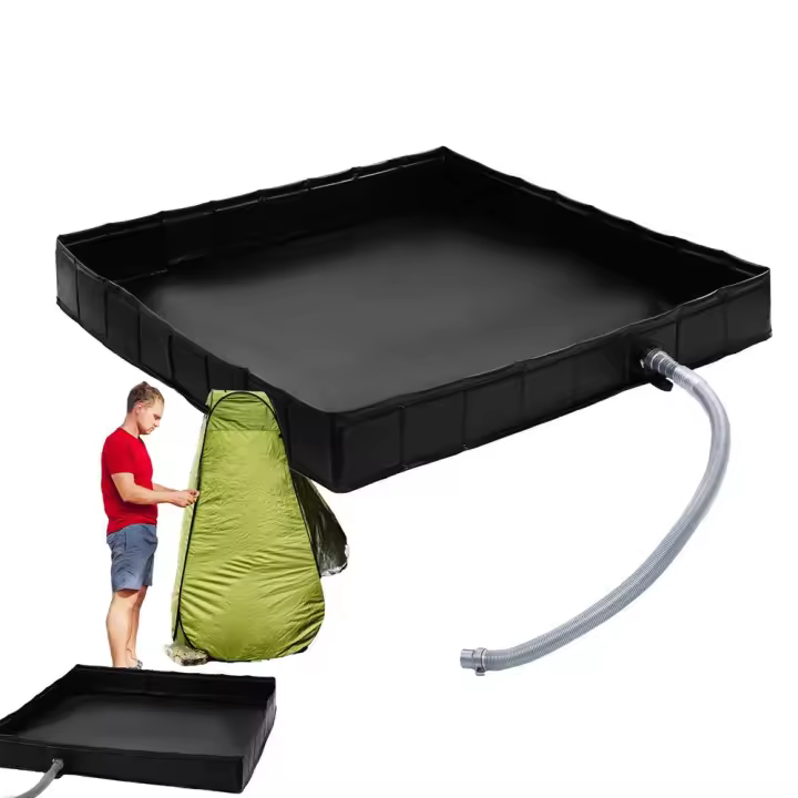 Base De Ducha Plegable Para Camping Y RV Awanía Portátil Para Baño Al Aire Libre Placa De Ducha Plegable Para Viajes - 1