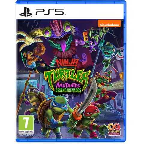 Ninja Turtles Mutantes Desencadenados - Playstation 5 - Nuevo Precintado - PAL España - Meridiem - 1