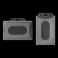 Porta Tarjetas De Identificación De Acrílico Protector De Carteles Duradero Para Uso Multifuncional Cubierta De Plástico Rígido Para Mujeres Y Hombres - details 11
