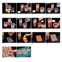 Molde De Silicona Para Miniaturas De Casa De Playa Con Bloques De Construcción Hacer Manualmente Decoración De Arte Para El Hogar Modelo De Cemento - details 4