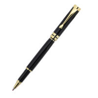 Lytwtw's Bolígrafo De Bola Metálico Para Oficina Y Escuela Con 5 Recargables Color Oro 1 Pieza Con 5 Recargables - details 0