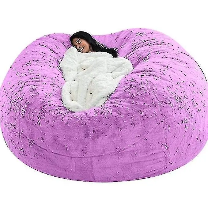 Lazy Sofa Bean Bag Artificial Fur Bean Bag Bean Sofa - 1