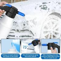 1.5L DIY Electrospayador De Espuma Recargable USB Con Bomba De Espuma Para Lavado Automático Herramienta De Limpieza Accesorios De Automóvil - details 7