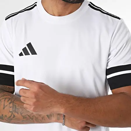 Camiseta Men Manga Corta Adidas Squa25 V25 Blanco Adccmv2535Ad - 1