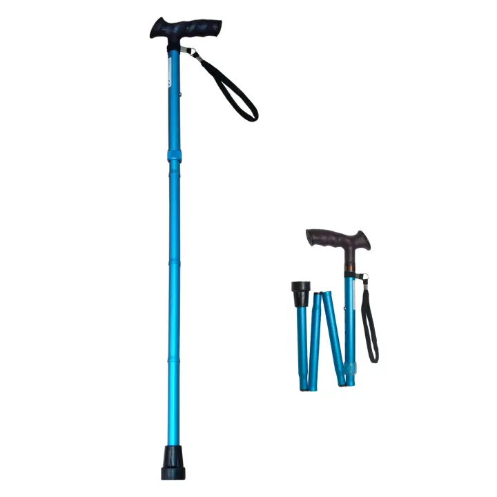 Bastón Plegable CYMAM para Mayores - Color Azul - 1