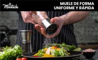 LA MOUSTACHE Set de Molinillos de Sal y Pimienta Manual con Núcleo con Mecanismo de Cerámica - details 3