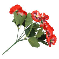 10 Cabezas De Margarita Artificial 26cm Bouquet Para Boda Fiesta Hogar Rama De Flores Artificiales Material COTON - details 7