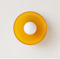 Luz De Techo Moderna Vintage Con Vidrio Multicolor Para Pasillo Cocina Dormitorio Iluminación Diaria Fuente De Alimentación AC Soporte De Montaje Montado En Superficie - details 5