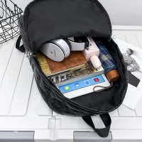 Mochila De Invierno Yogodlns Espacio Algodón Para Mujer Gran Capacidad Escuela Bolsa Viaje Nylon Impermeable Rucksack Estudiante Pack Femenino - details 22