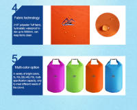 Bolsa De Almacenamiento Impermeable Para Natación Pesca Rafting Trekking 5L-70L Alta Capacidad Bolsa Seca Para Deportes Acuáticos - details 8