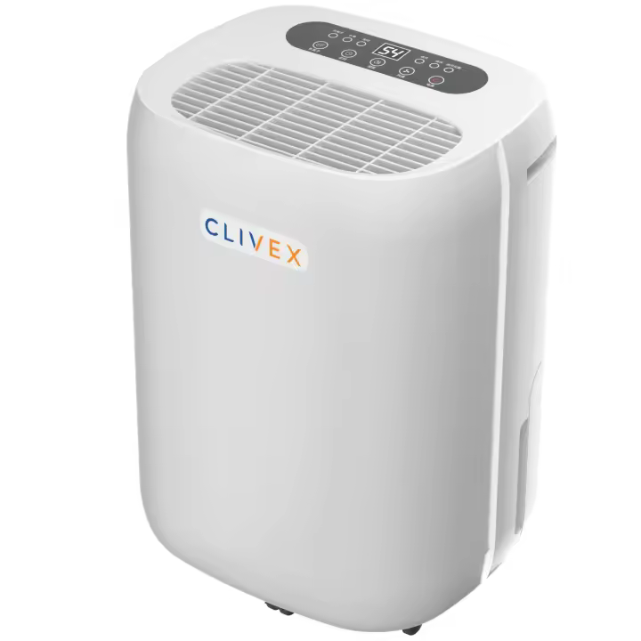 Deshumidificador Clivex HomeDry 20L para 40m² Ruedas resistentes, Ergonómico, Bajo Consumo - 1