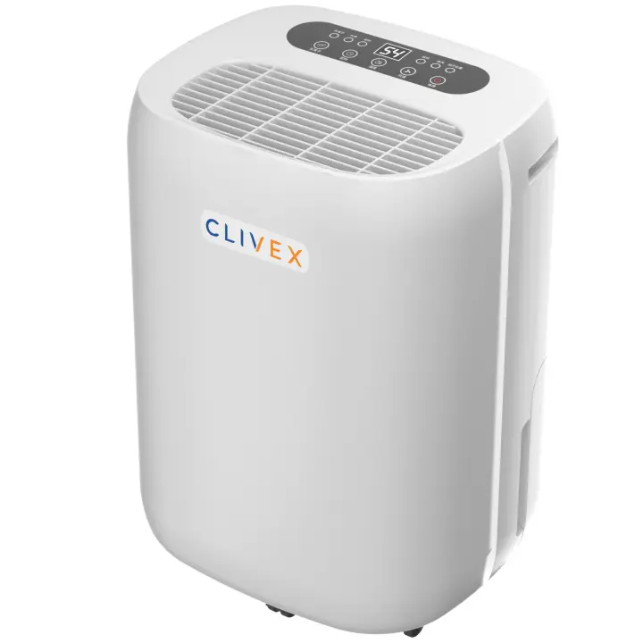 Deshumidificador Clivex HomeDry 20L para 40m² Ruedas resistentes, Ergonómico, Bajo Consumo - 1