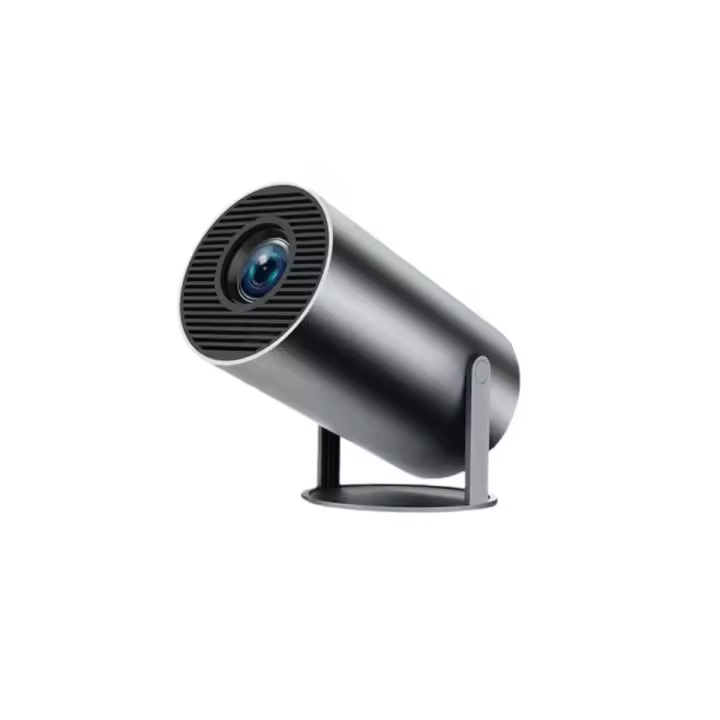 Proyector portátil con sistema Android, miniproyector con Enfoque motorizado, 6 y Bluetooth WiFi, corrección vertical automática, Full HD 720p, proyector de peliculos giratorios 180 ° - 1