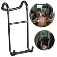 Gancho De Apoyo Para Dumbbell 250 Lbs Capacidad De Carga Accesorios De Entrainamiento De Fuerza Conector De Seguridad Para Presión De Pecho Y Brazos Material De Hierro Tamaño 26.2*11.5cm - details 2