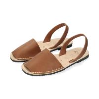 RIA 20002-S2 Sandalias planas de Mujer 12792 XLV MENORQUINA NOBUCK CUERO - details 2