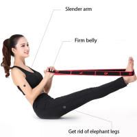 Cinta De Resistencia Elástica Para Yoga Y Pilates 8 Secciones Para Estiramiento Y Flexibilidad Fitness Y Danza Latin - details 8