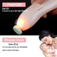 Corthauñas Eléctrico para Bebés, Seguro para recien nacidos, cuida de las uñas de los pies y de las Manos. (AA). - details 0