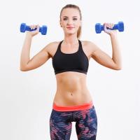 STARLEY-Juego de 2 Mancuernas Recubiertas de Vinilo Antigolpes, Disponibles de 2kg,3kg,con Diseño Hexagonal Anti-Rodadura, Ergonómicas, Pesas para Entrenamiento de Fuerza y Fitness, Gimnasio en Casa - details 2