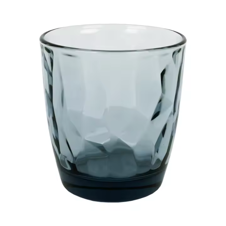 Cofan Set de vasos de agua | Modelo Jade | Capacidad: 30,5 cl | Disponibles en packs de 6 unidades (Color Azúl) - 1