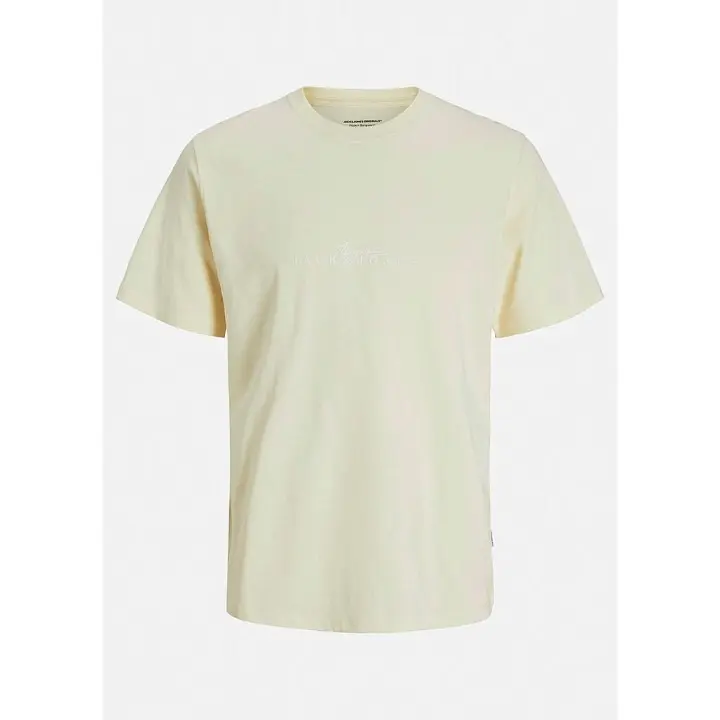 Camiseta JACK & JONES JORVARENNA BRANDING TEE SS CREW NECK 12273163 Bco Blanco - 1