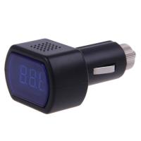 COMPROBADOR DE BATERÍA DE AUTOMÓVIL VOLTÍMETRO DE ENCENDEDOR DE CIGARRILLOS VOLTAJE DE DC12-24V - details 0