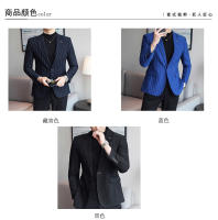 Traje De Boda Casual Para Hombre 2024 Corte Slim Ajustado Dos Botones Moda Boutique Talla S-5XL Polyester Traje Completo De Alta Gama - details 8