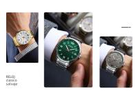 Reloj De Pulsera De Lujo Para Hombre CURREN De Acero Inoxidable Con Movimiento De Cuarzo Manos Luminosas Fecha Automática Estilo Casual - details 5