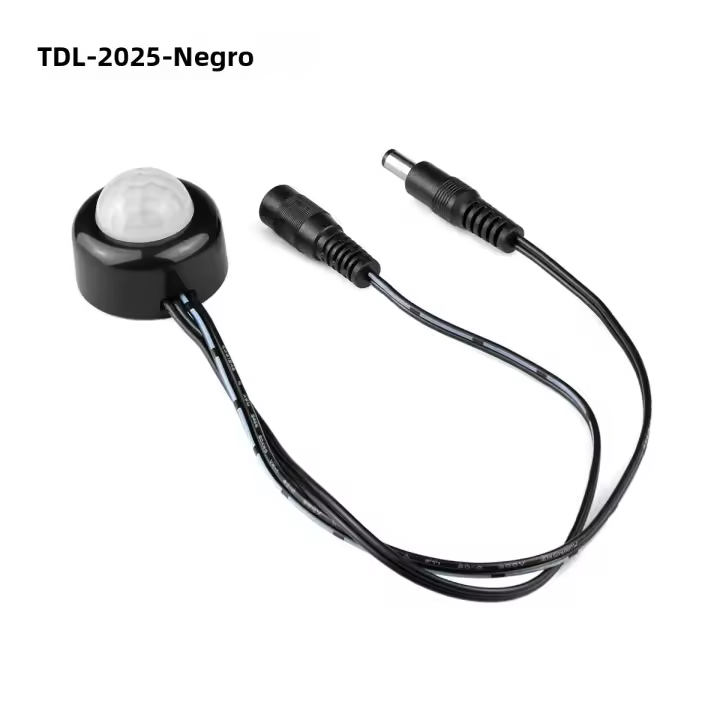 Interruptor De Línea De Tira LED Con Sensor De Movimiento PIR 12V-24V Detector De Inducción Infrarroja Para Auto Encendido/Apagado Para Tira LED - 1