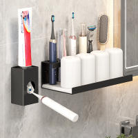 Soporte De Dientes Y Pasta De Dientes Con Base De Diatomeas Montado En La Pared Sin Necesidad De Perforación Almacenamiento En El Baño - details 2