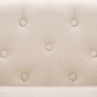 vidaXL Sillón de tela beige Sillon Dormitorio Sillon Comodos Silla Relax Sillón Sofá - details 6